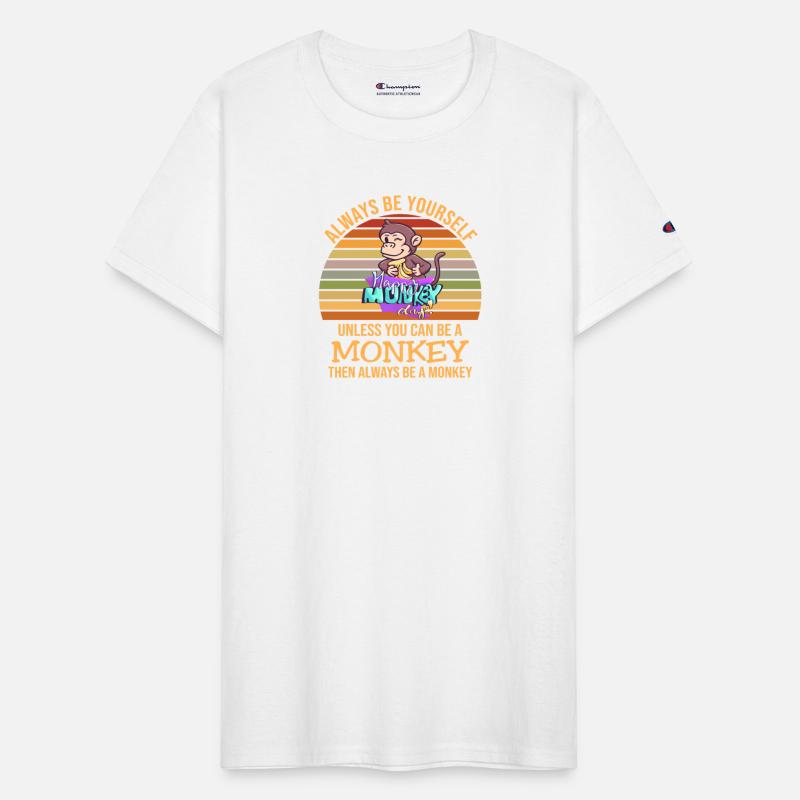 A monkey is funny saying