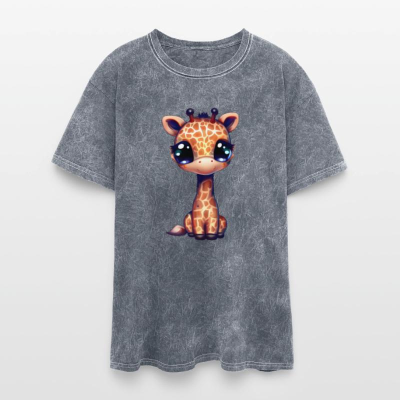 Adorable Cartoon Giraffe Illustration