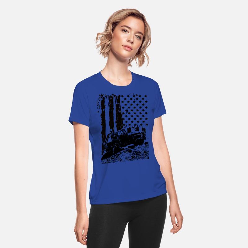 AMERICAN OFFROADER 4X4 USA FLAG