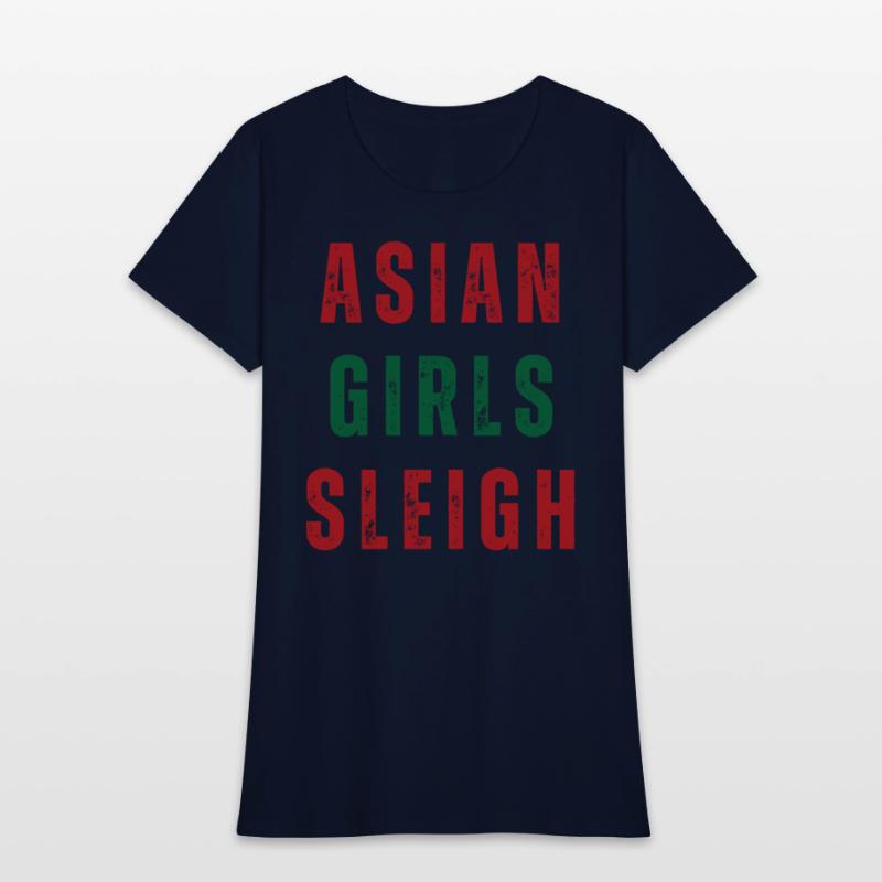 Asian Girls Sleigh