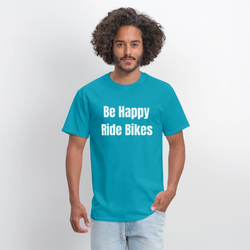 Be Happy Ride Bikes cycling shirt