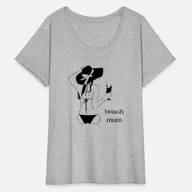 beach mum tee shirt