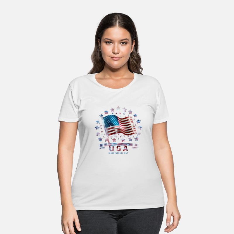 USA Independence Day Stars Logo