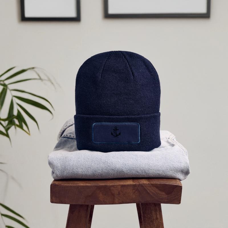 Vintage Old Anchor With Thick Rope