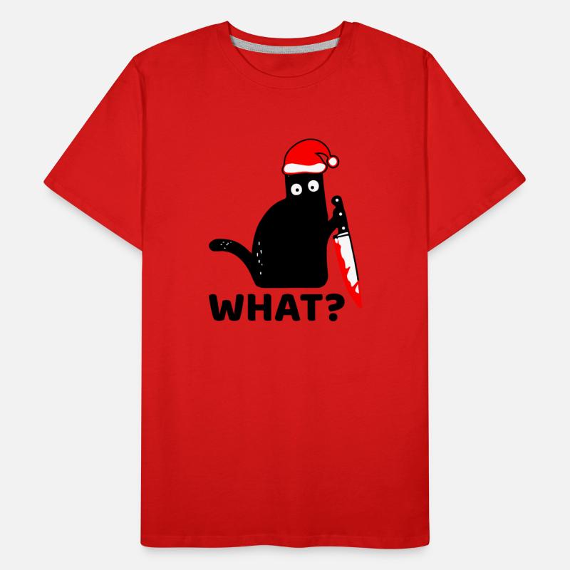 What Cat Meme Cat With Knief Cat Lovers Gift Xmas