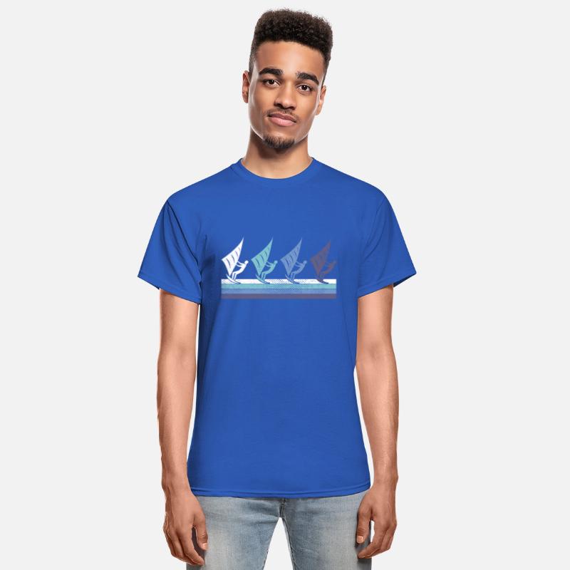 Windsurfing Gradient Silhouettes