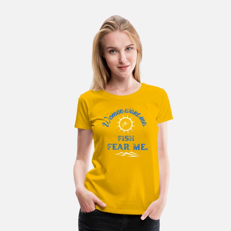 Women want me - Fish fear me Fishing Design