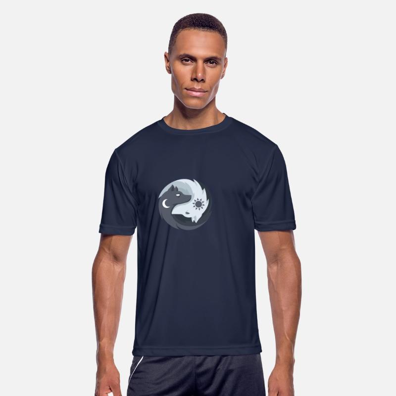 Yin Yang Wolfes Taoism Buddhism Spiritual Balance