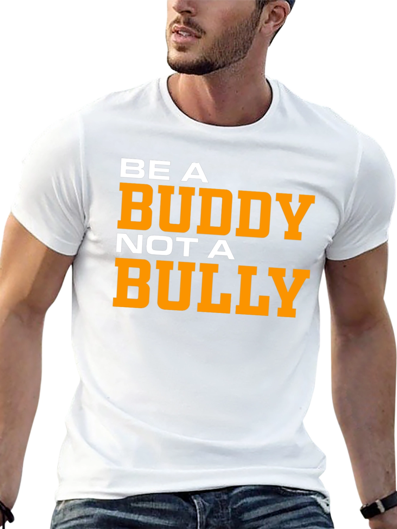 Be A Buddy Not A Bully Graphic Tee