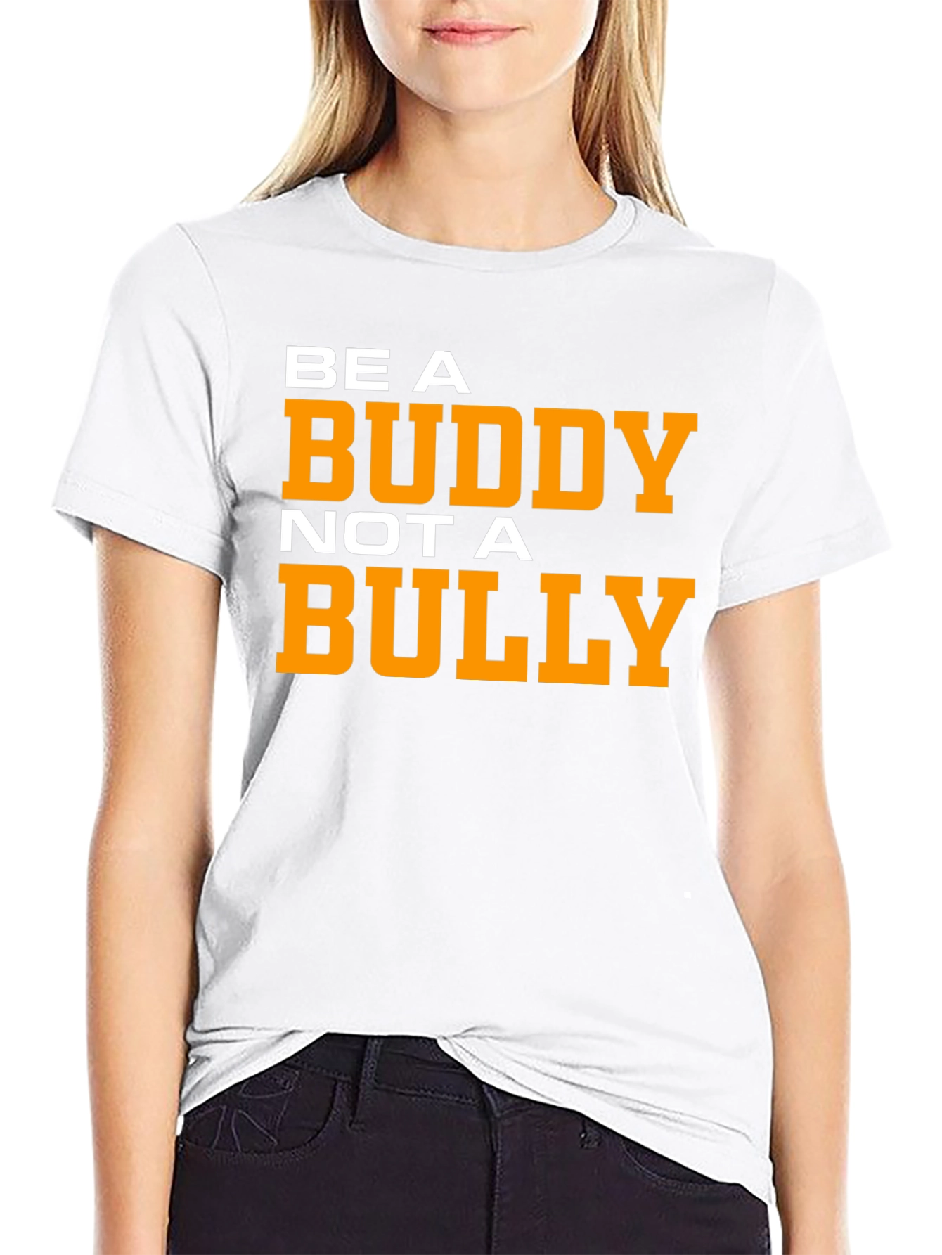 Be A Buddy Not A Bully Graphic Tee