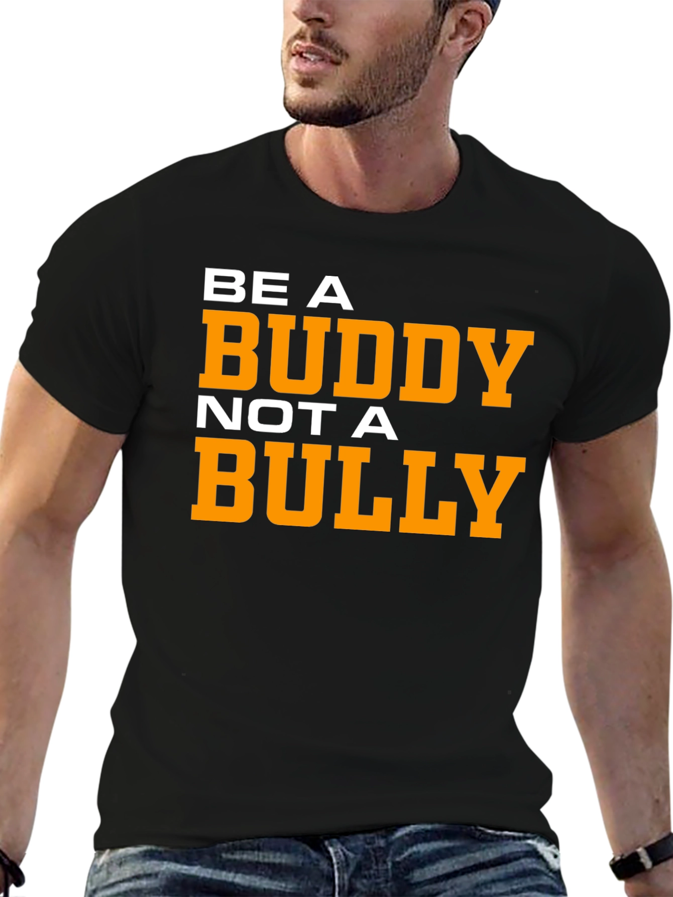 Be A Buddy Not A Bully Graphic Tee