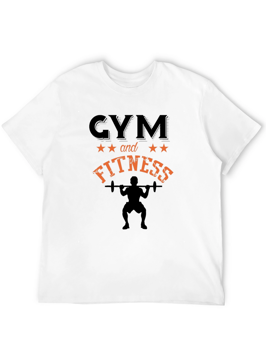 Gym and Fitness Black T-Shirt