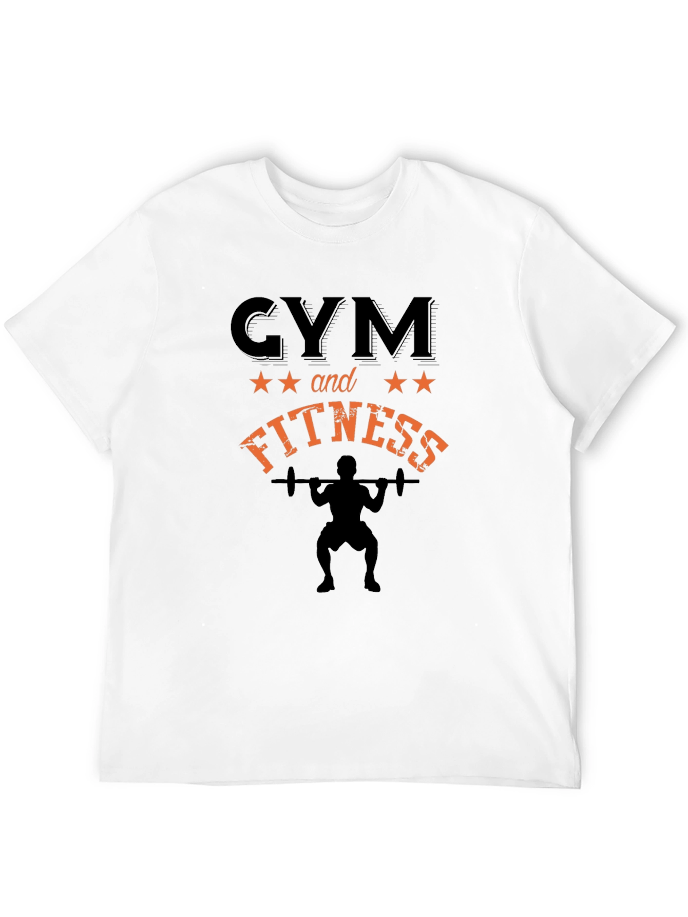 Gym and Fitness Black T-Shirt