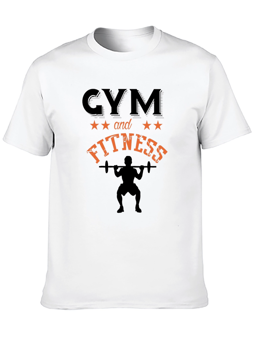 Gym and Fitness Black T-Shirt