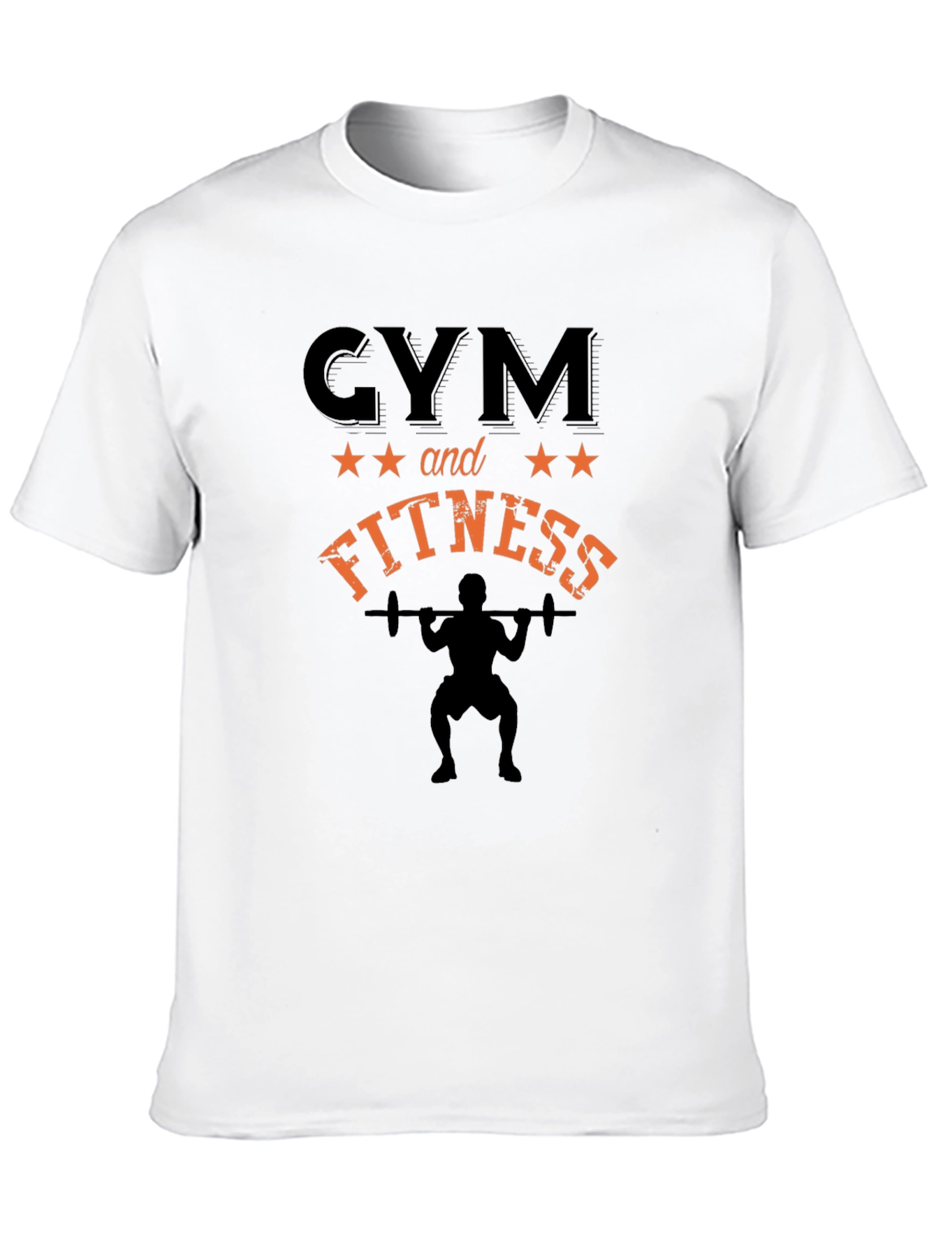 Gym and Fitness Black T-Shirt