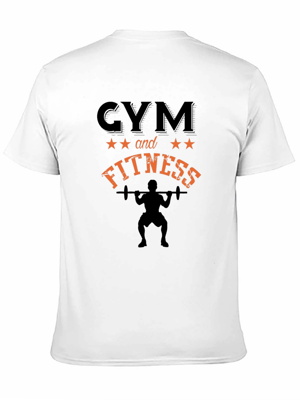 Gym and Fitness Black T-Shirt