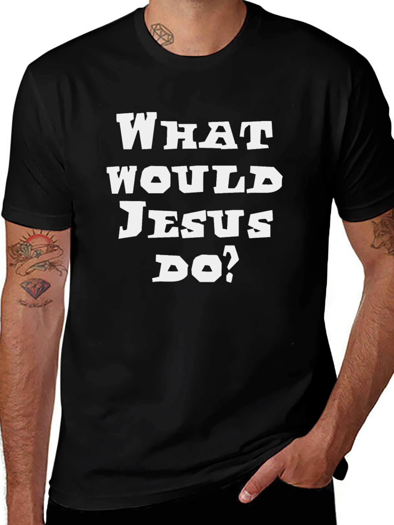 What Would Jesus Do T-Shirt WWJD Tee