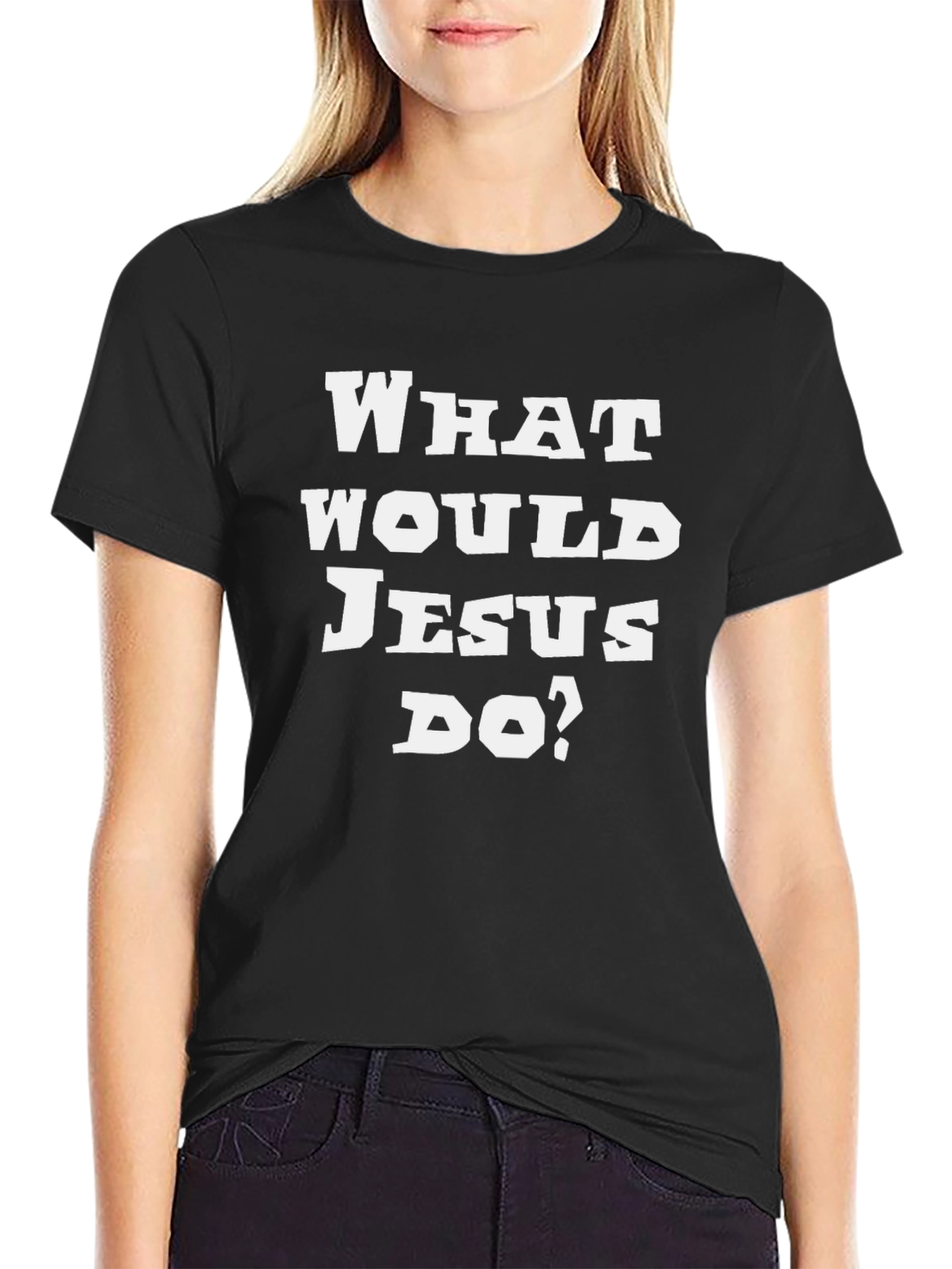 What Would Jesus Do T-Shirt WWJD Tee