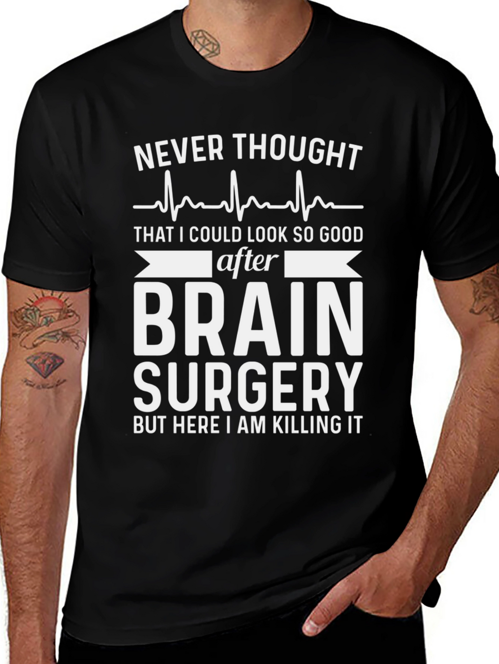 Funny Brain Surgery Recovery T-Shirt