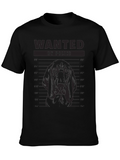 Wanted Dog Mugshot T-Shirt - Funny Canine Tee
