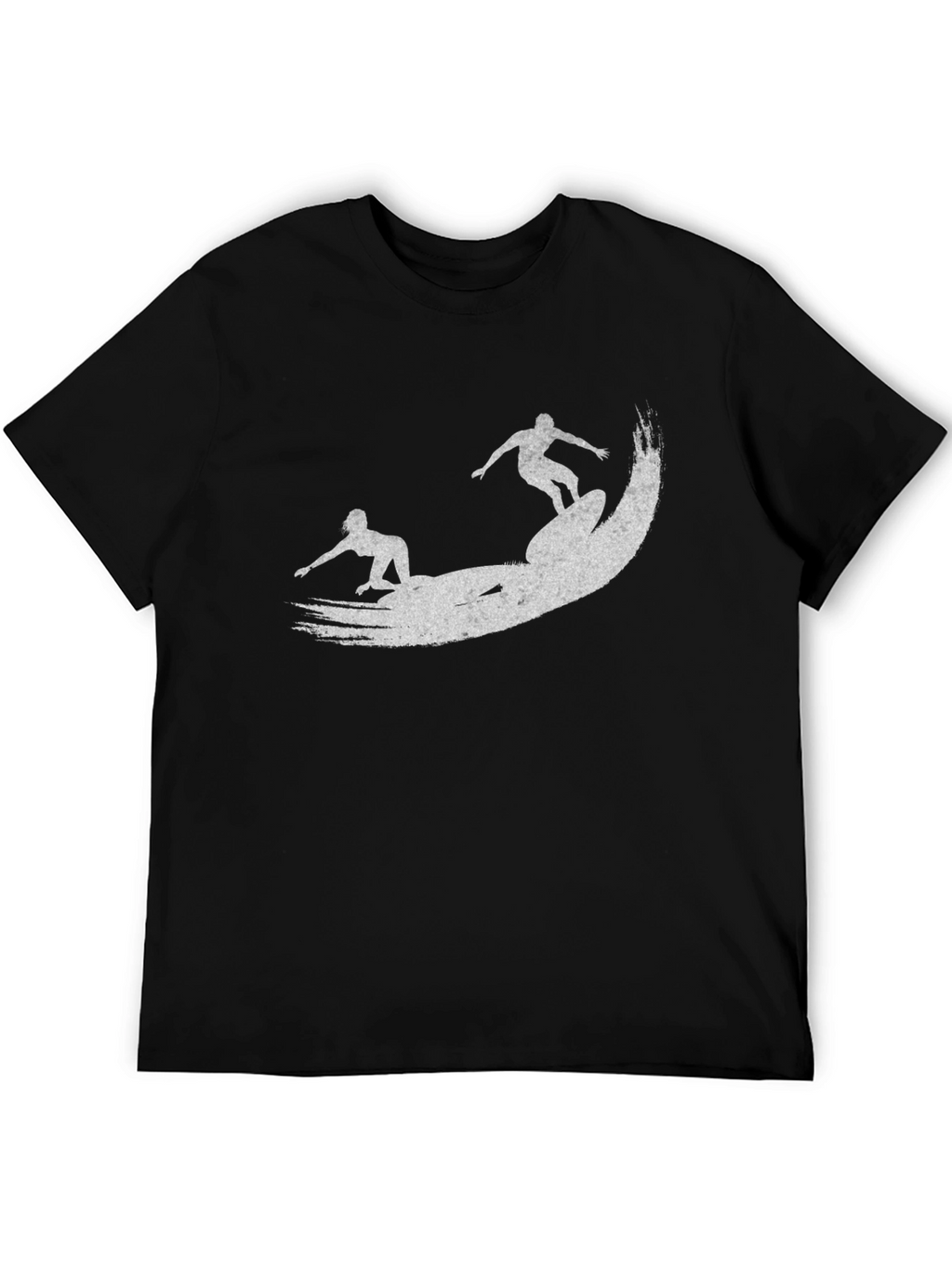 Surfer Silhouette Graphic T-Shirt