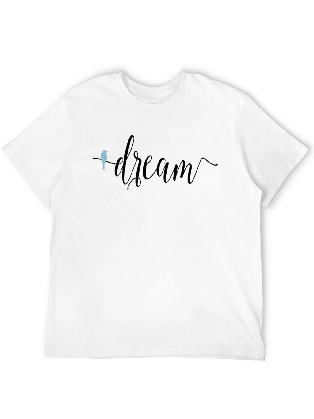 Dream Script Graphic Tee - Soft Cotton Blend