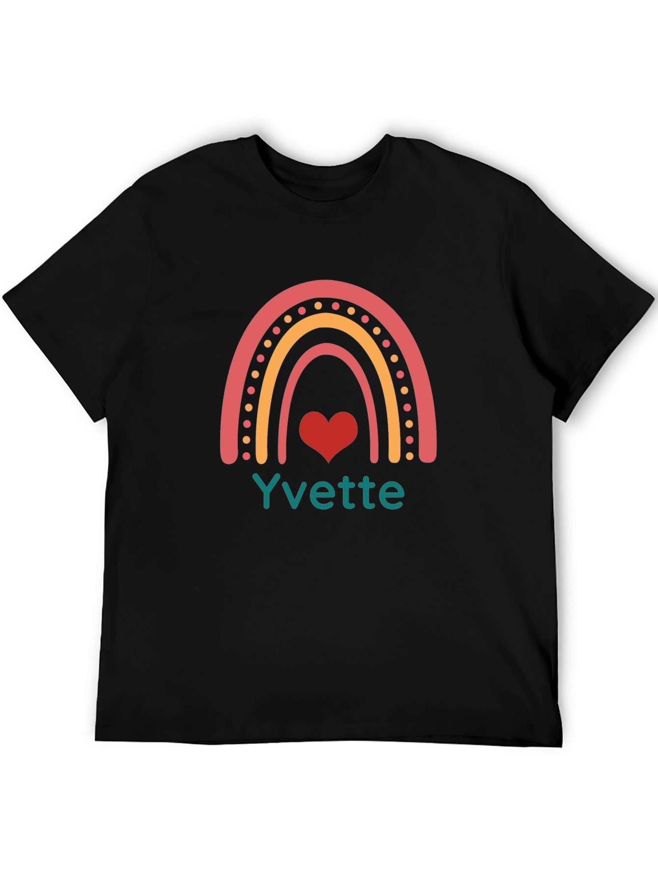 Rainbow Name T-Shirt - Personalized Gift