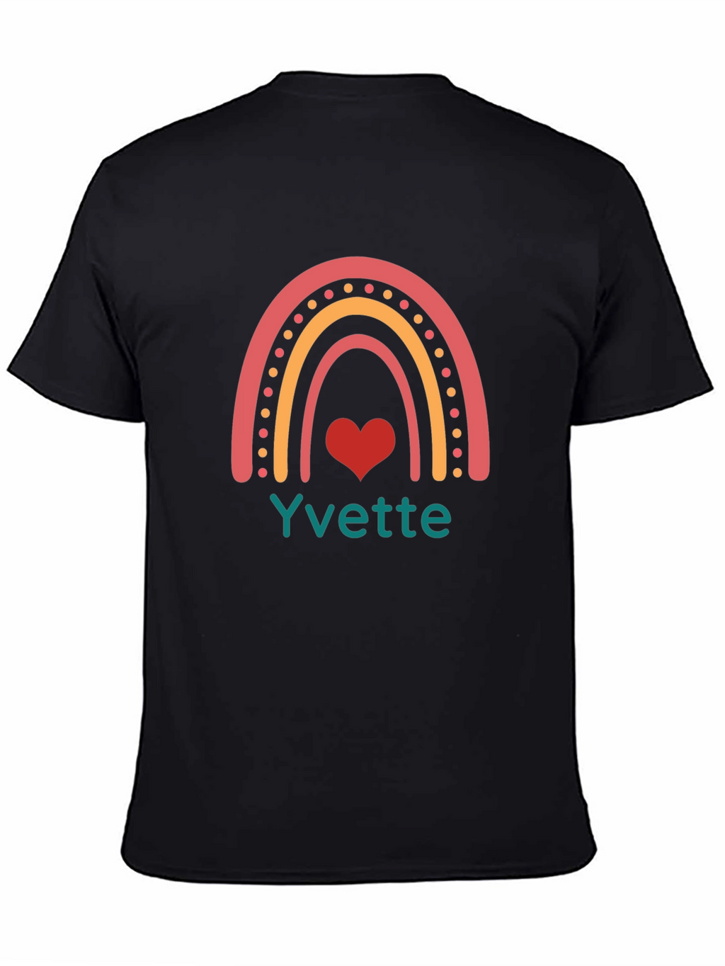 Rainbow Name T-Shirt - Personalized Gift