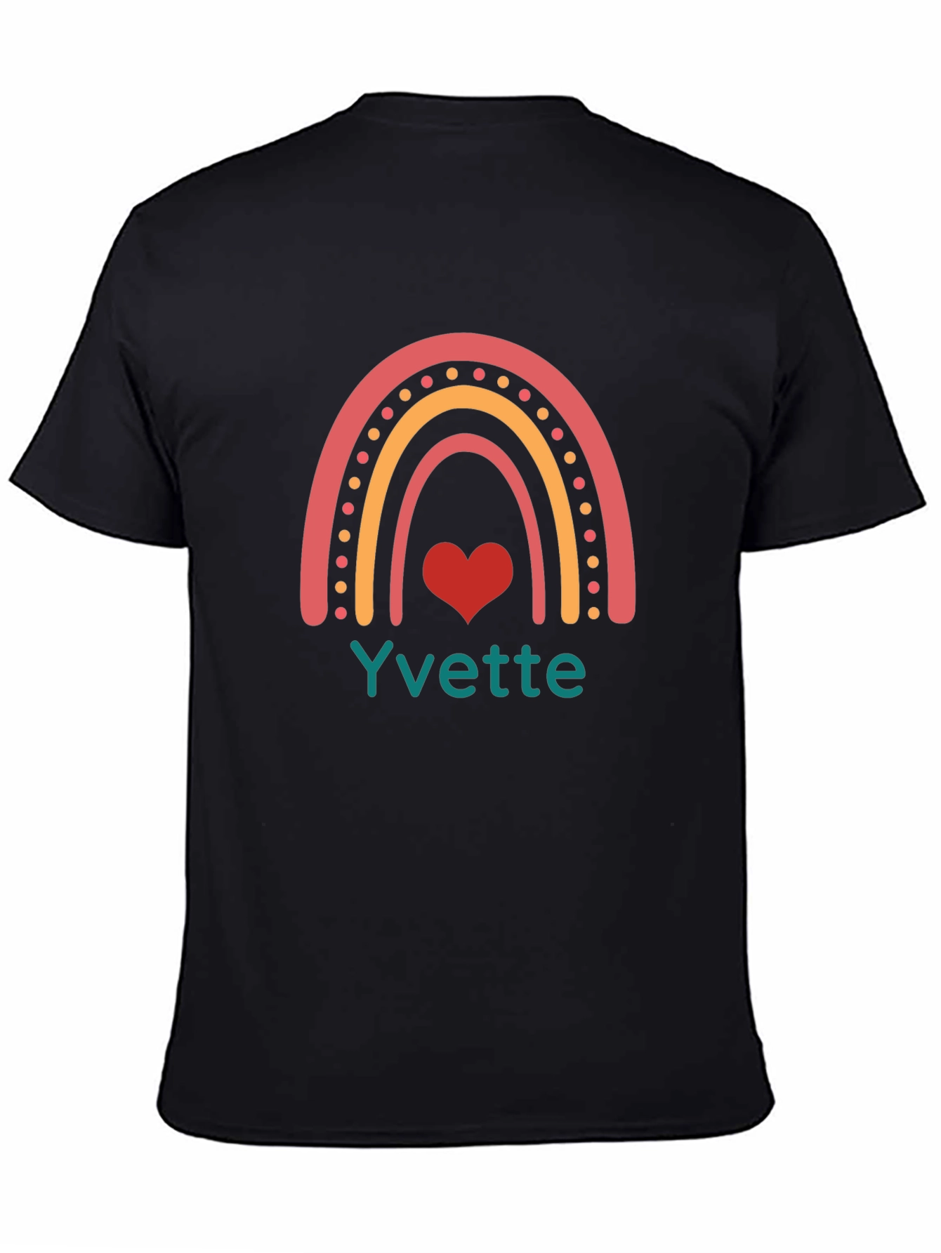 Rainbow Name T-Shirt - Personalized Gift
