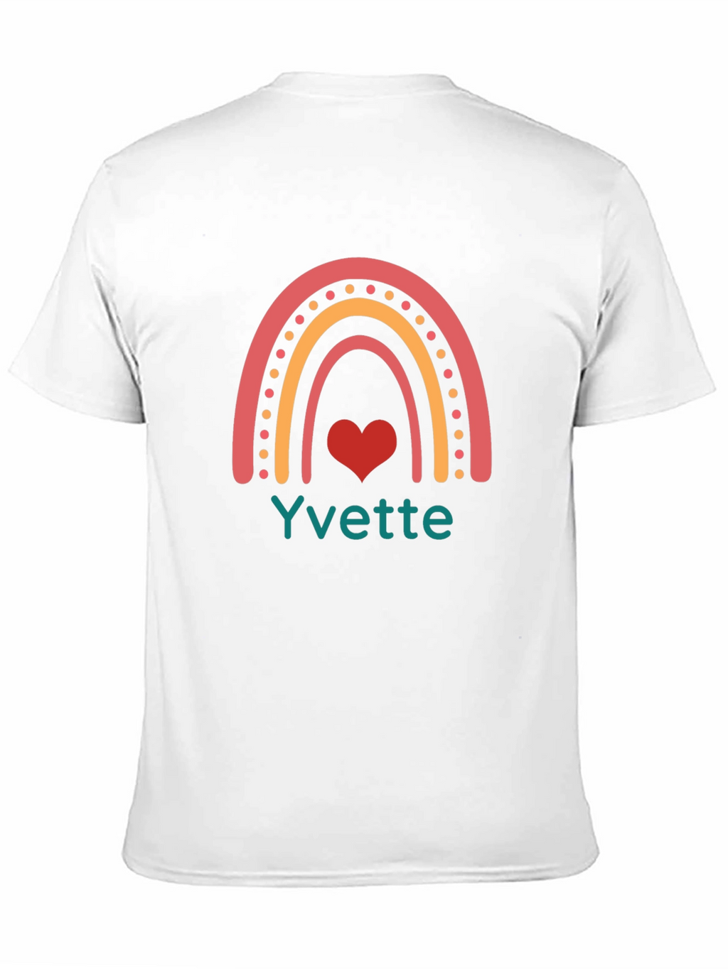 Rainbow Name T-Shirt - Personalized Gift