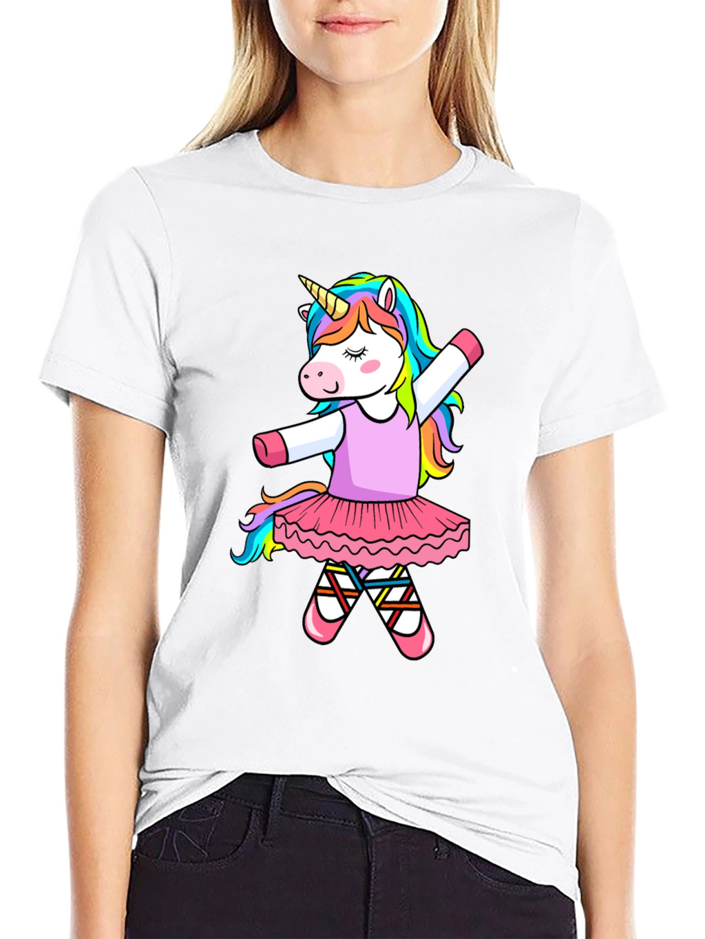 Dancing Unicorn T-Shirt - Ballet Outfit
