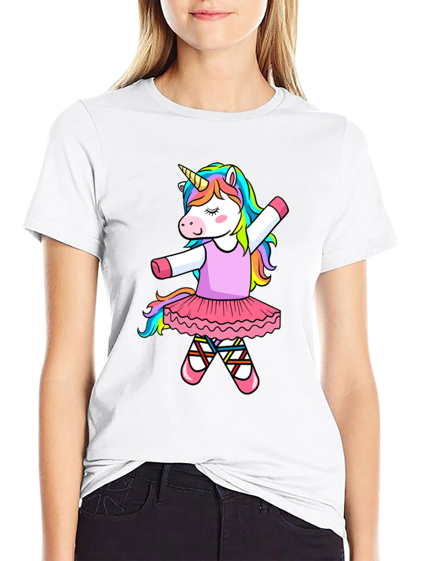 Dancing Unicorn T-Shirt - Ballet Outfit