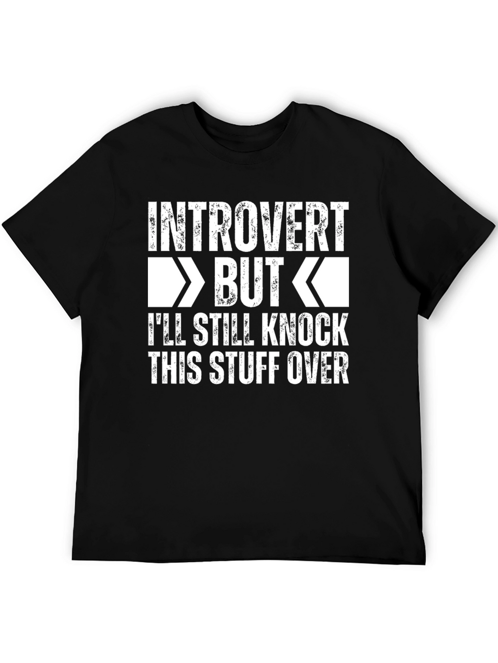 Introvert But Graphic T-Shirt - Humorous Novelty Tee
