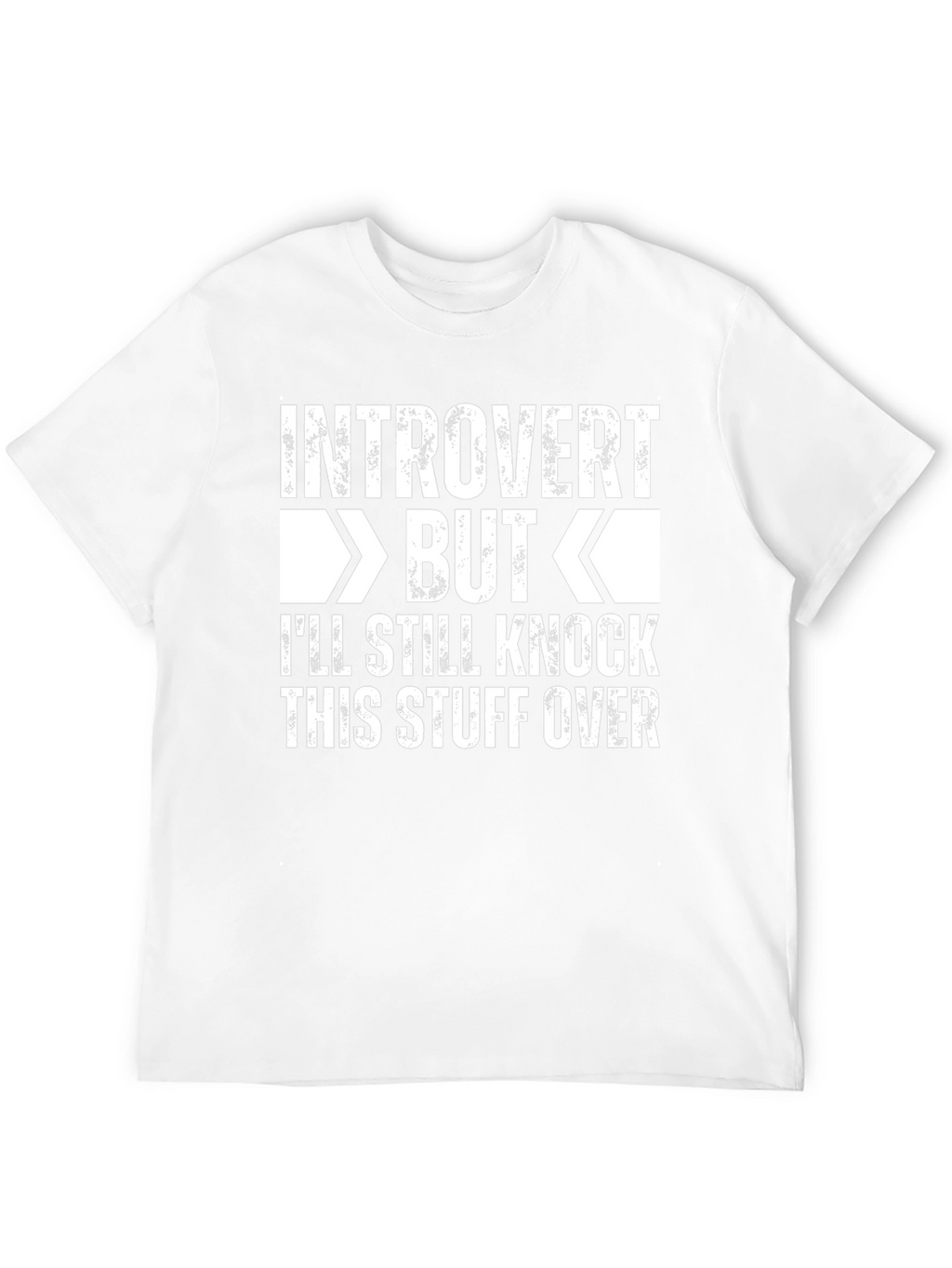 Introvert But Graphic T-Shirt - Humorous Novelty Tee