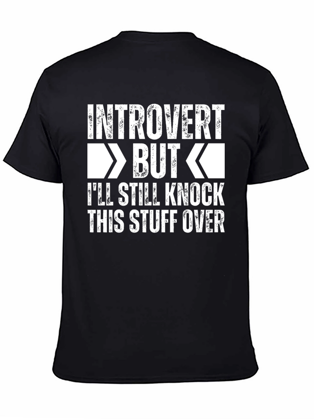 Introvert But Graphic T-Shirt - Humorous Novelty Tee