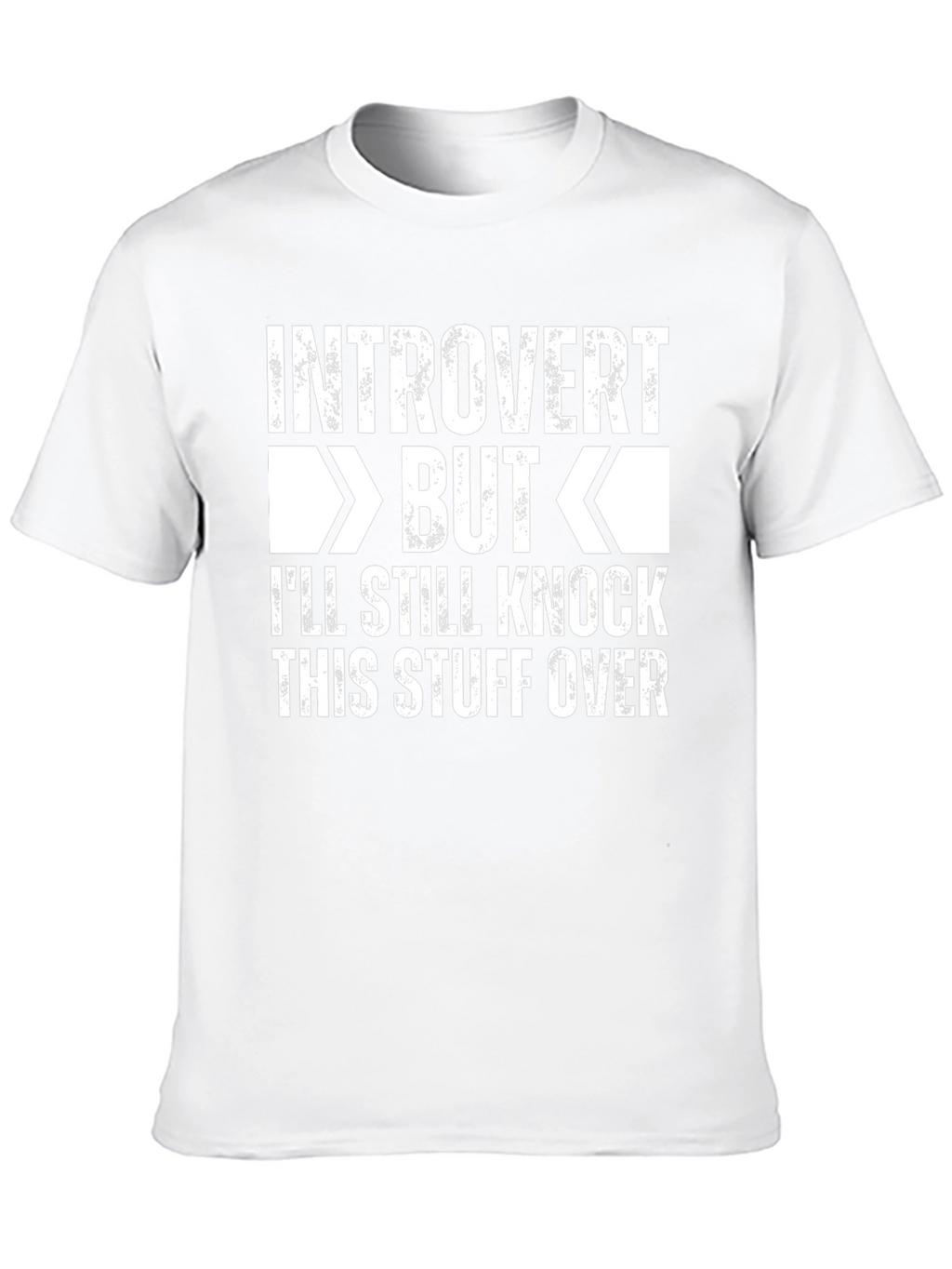 Introvert But Graphic T-Shirt - Humorous Novelty Tee