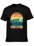 Evolution Fishing Graphic Tee