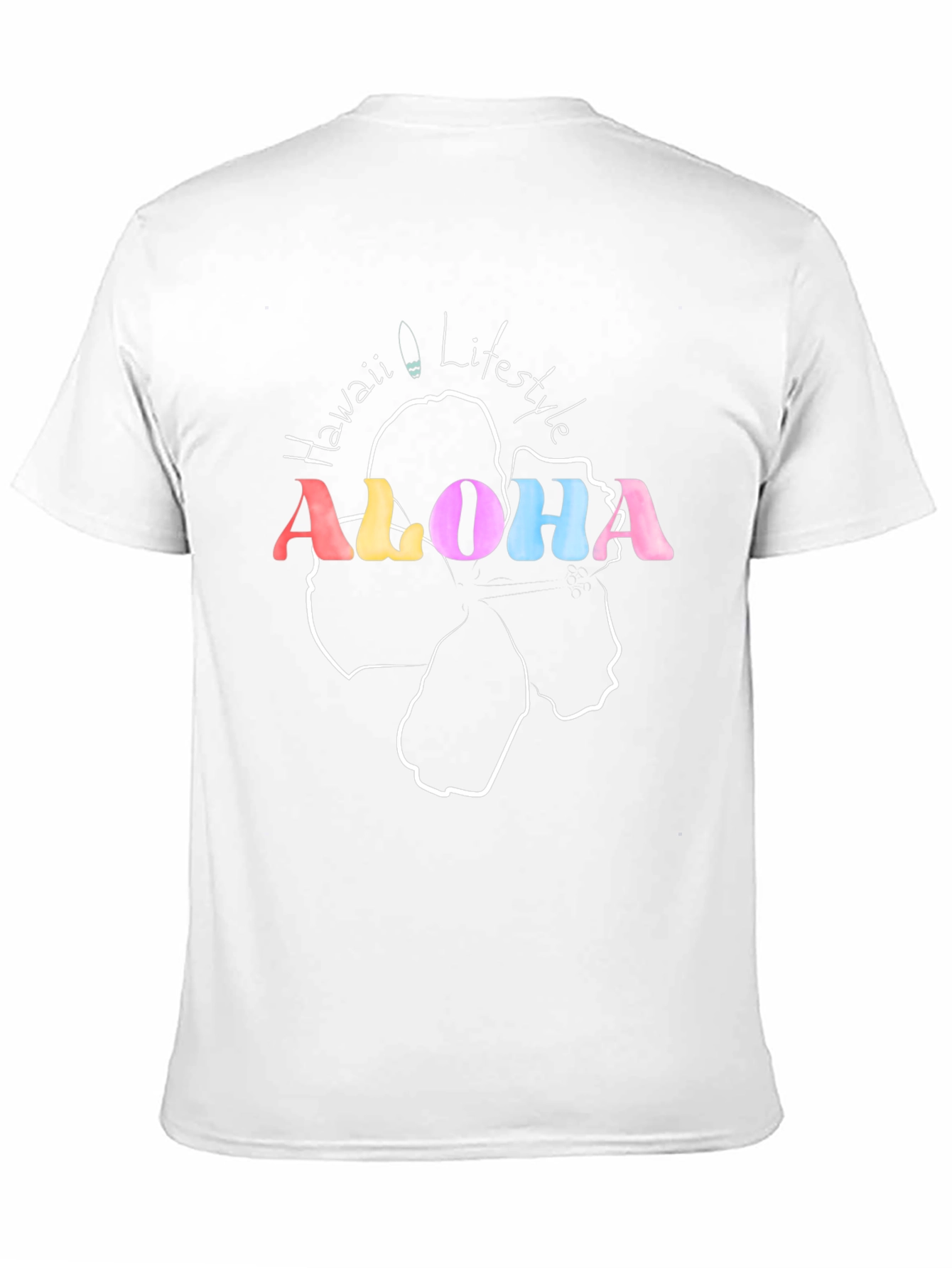 Aloha Hawaii Lifestyle Black T-Shirt