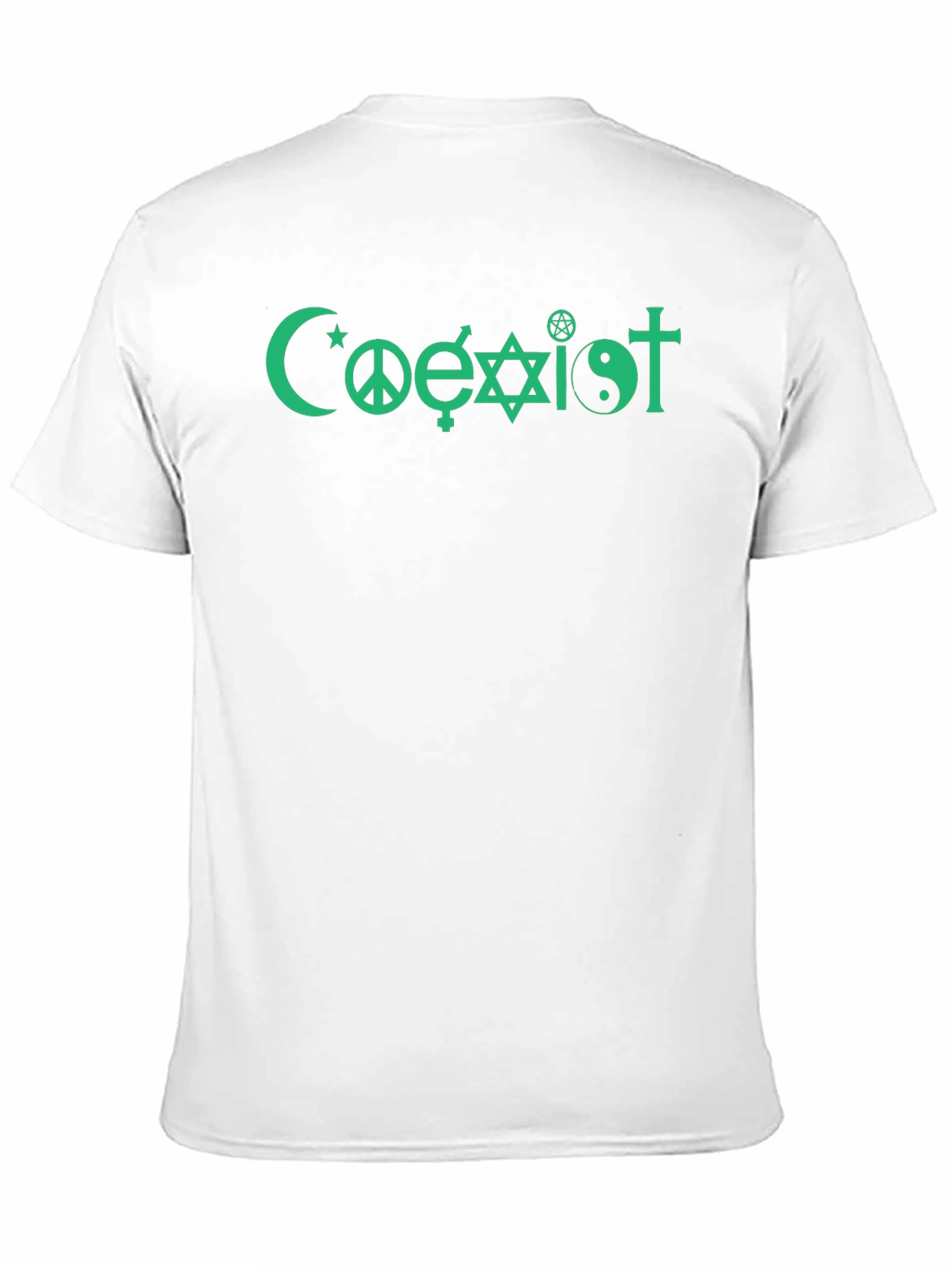 Coexist Graphic T-Shirt - Peace and Unity Design
