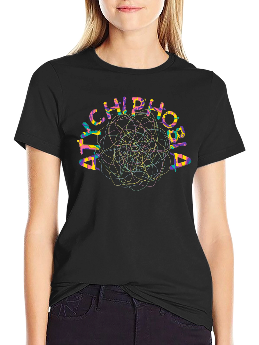 Atychiphobia T-Shirt Black