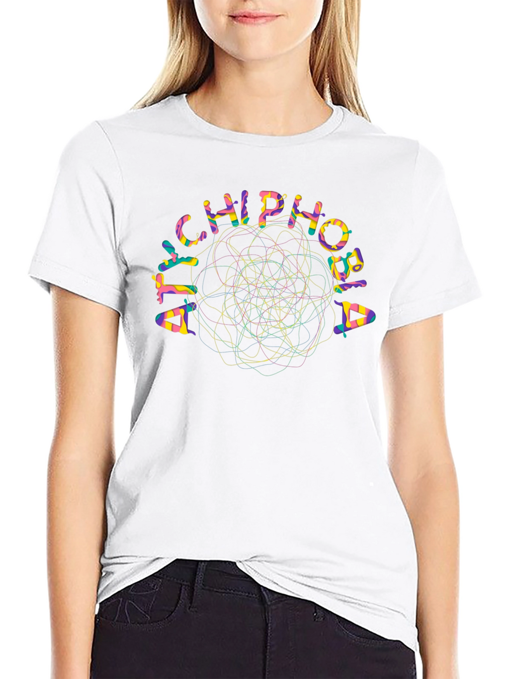 Atychiphobia T-Shirt Black