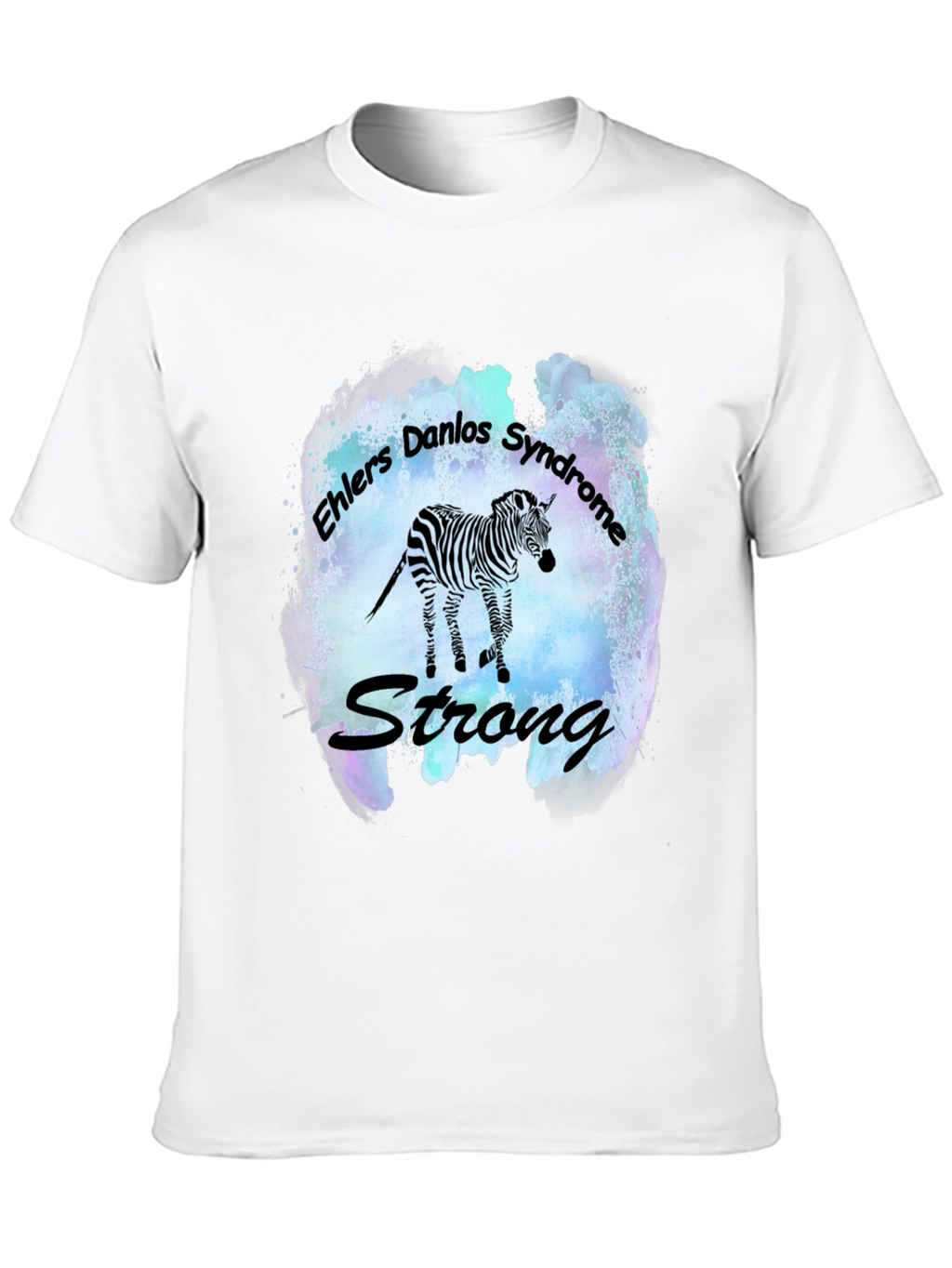 Ehlers Danlos Syndrome Zebra Strong T-Shirt
