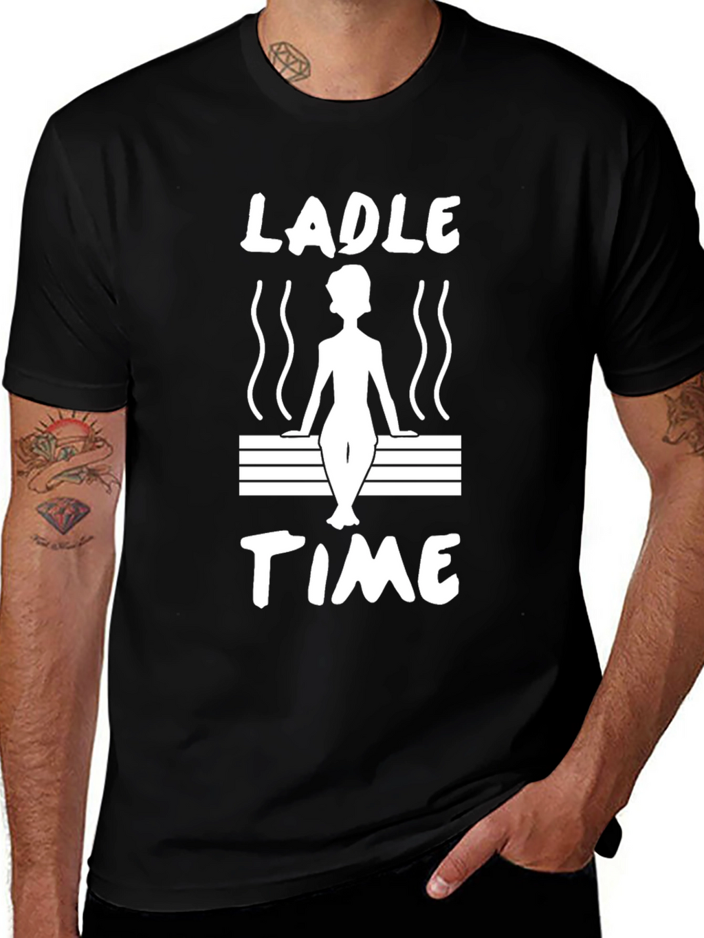 Ladle Time Sauna T-Shirt - Relax and Unwind