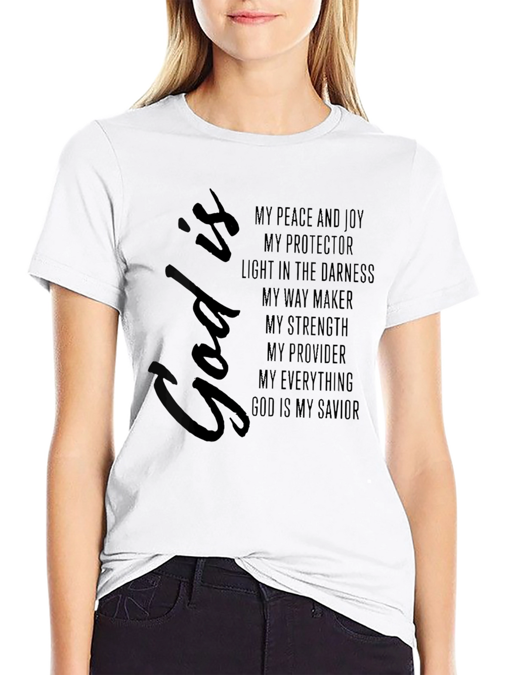 God Is T-Shirt - Faith Based Apparel