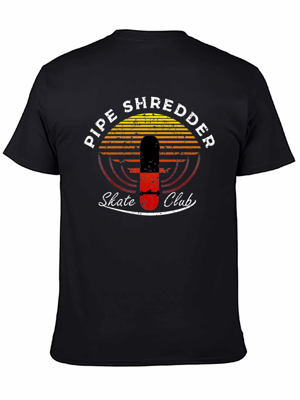 Pipe Shredder Skate Club Graphic Tee