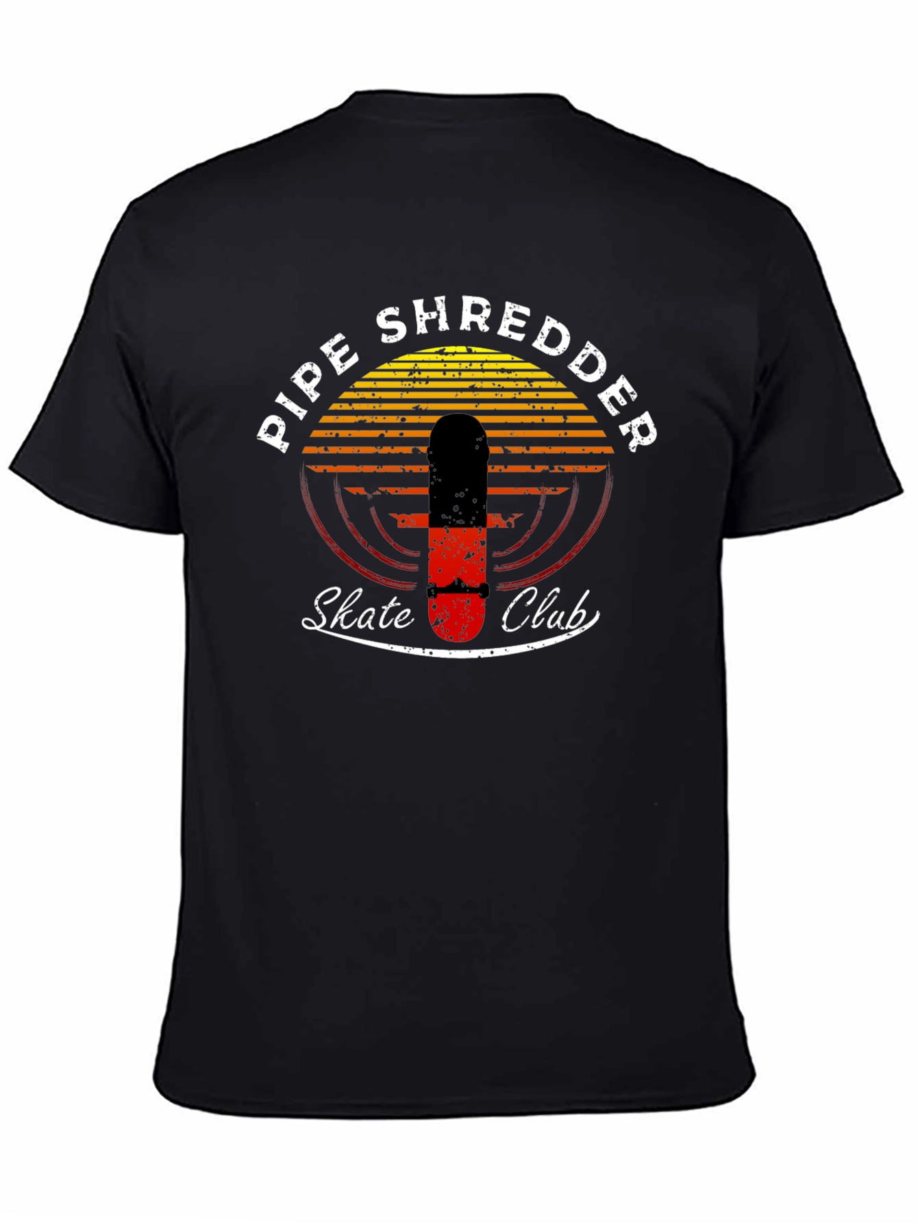 Pipe Shredder Skate Club Graphic Tee