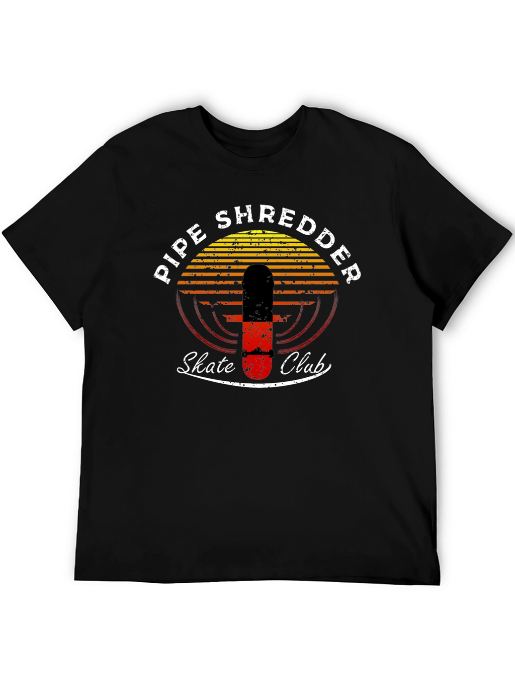 Pipe Shredder Skate Club Graphic Tee
