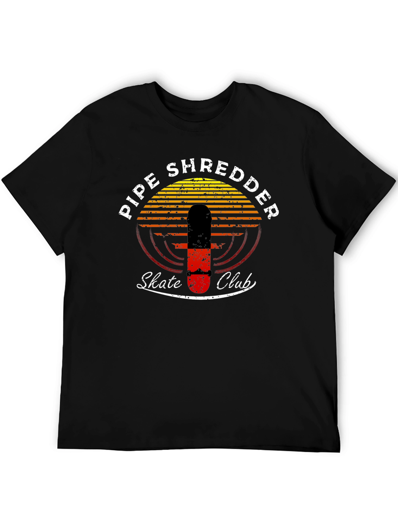 Pipe Shredder Skate Club Graphic Tee