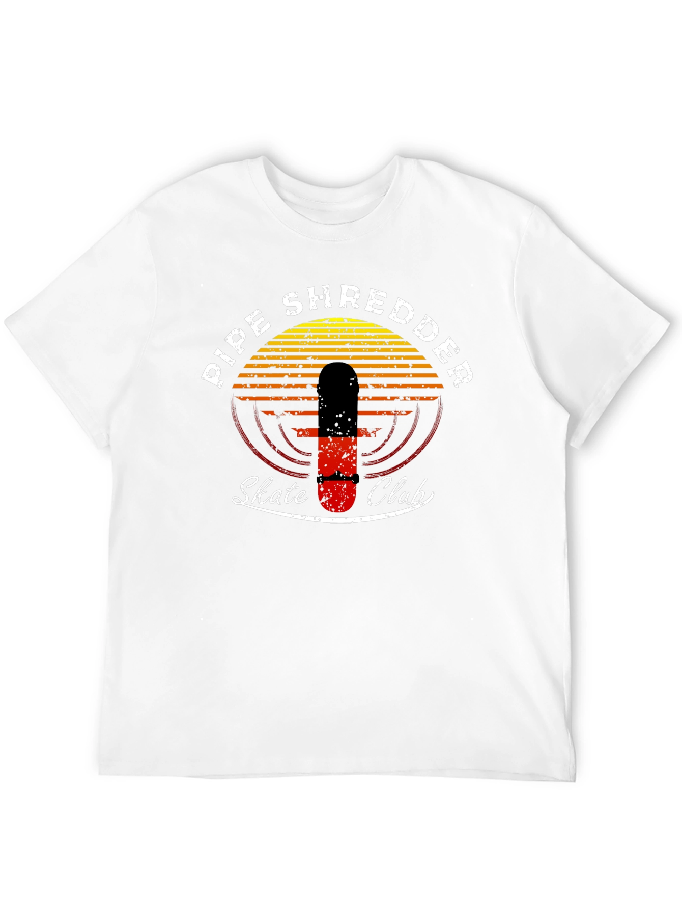 Pipe Shredder Skate Club Graphic Tee