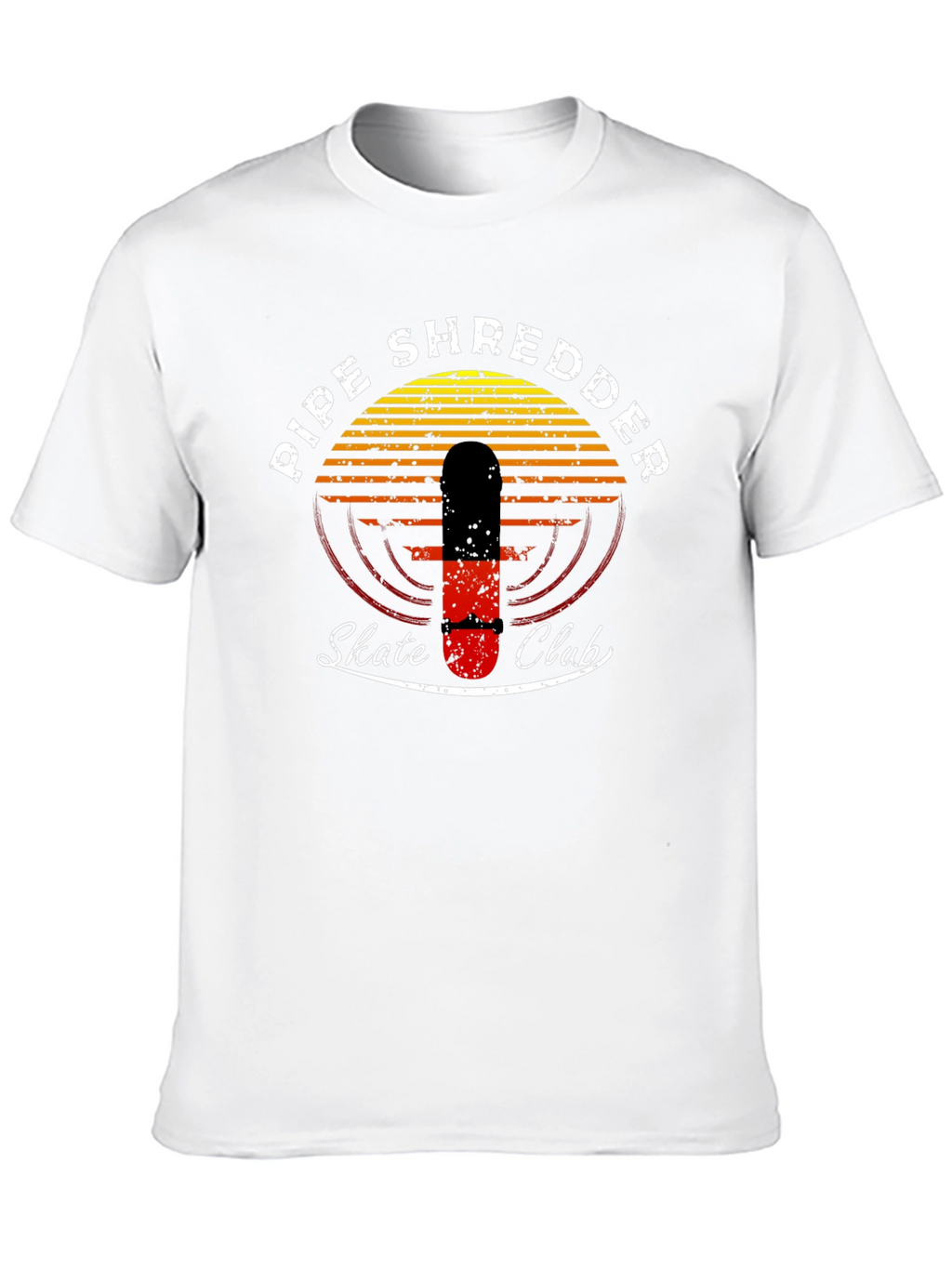 Pipe Shredder Skate Club Graphic Tee